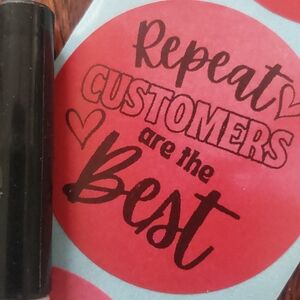 3/$15 Set of 50 Large Round 2" Stickers REPEAT CUSTOMERS ARE THE BEST